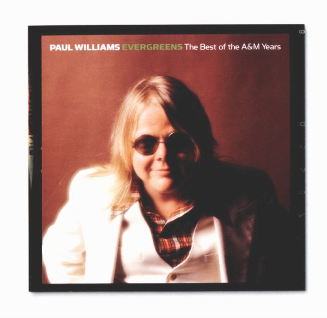 PAUL WILLIAMS - EVREGREENS - BOOKLET FRONT COVER